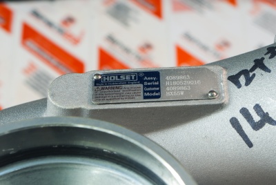 4089855 Турбокомпрессор Турбонагнетатель Турбина TURBOCHARGER HX55W HOLSET Cummins M11 Взаимозаменяемые номера: 4037085, 4037084